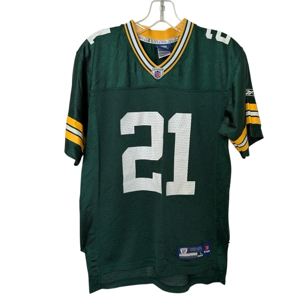 Green Bay Packers Charles Woodson #21 Shirt Jersey - Picture 7 of 7